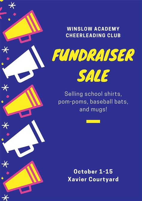 Free Fundraising Poster Maker .